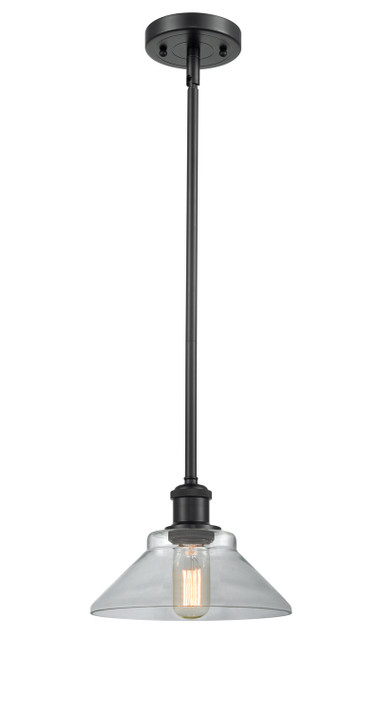 Mini Pendants Glass Down by Innovations ( 405 | 516-1S-BK-G132-LED Ballston ) 