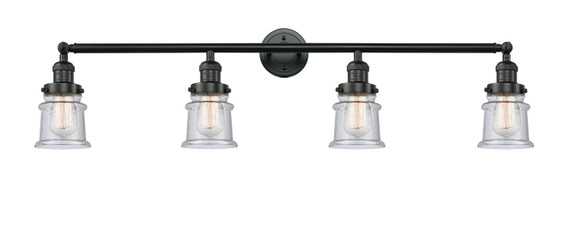Bathroom Fixtures Four Lights by Innovations ( 405 | 215-BK-G184S-LED Franklin Restoration ) 