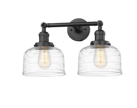 Bathroom Fixtures Two Lights by Innovations ( 405 | 208-OB-G713 Franklin Restoration ) 