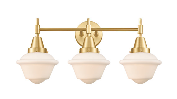 Bathroom Fixtures Three Lights by Innovations ( 405 | 447-3W-SG-G531 Caden ) 