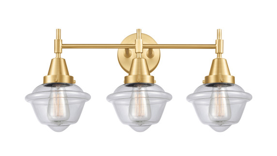 Bathroom Fixtures Three Lights by Innovations ( 405 | 447-3W-SG-G532 Caden ) 