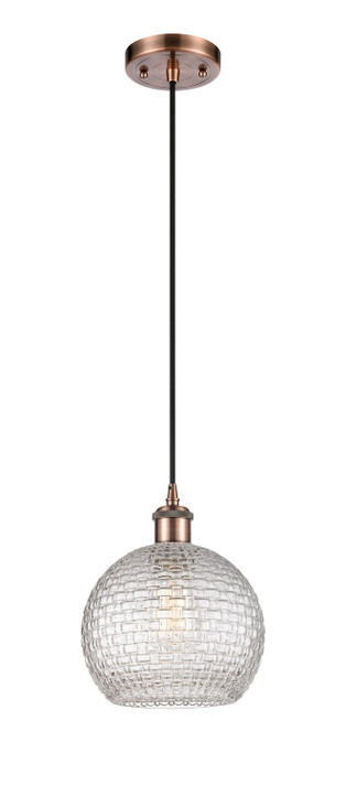 Mini Pendants Glass Down by Innovations ( 405 | 516-1P-AC-G122C-8CL Ballston ) 