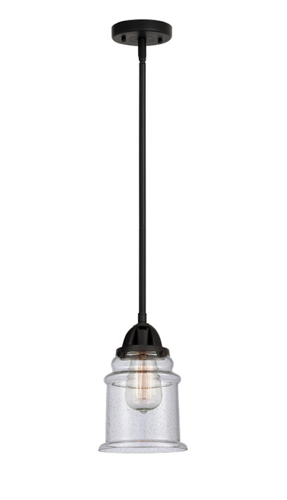 Mini Pendants Glass Down by Innovations ( 405 | 288-1S-BK-G184-LED Nouveau 2 ) 
