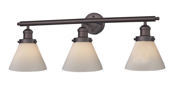 Bathroom Fixtures Three Lights by Innovations ( 405 | 205-OB-G41 Franklin Restoration ) 