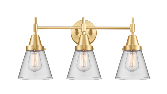 Bathroom Fixtures Three Lights by Innovations ( 405 | 447-3W-SG-G62-LED Caden ) 
