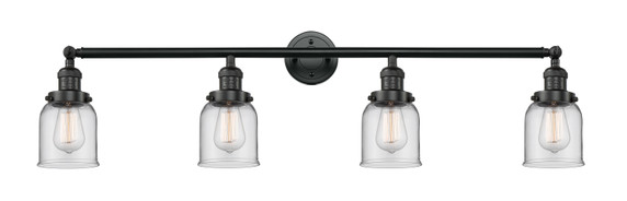 Bathroom Fixtures Four Lights by Innovations ( 405 | 215-BK-G52 Franklin Restoration ) 