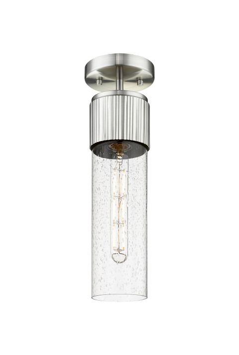 Semi-Flush Mts. Glass Down by Innovations ( 405 | 428-1F-SN-G428-12SDY Downtown Urban ) 
