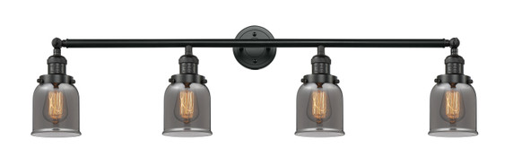 Bathroom Fixtures Four Lights by Innovations ( 405 | 215-BK-G53-LED Franklin Restoration ) 
