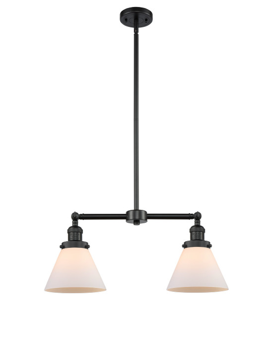 Mid. Chandeliers Glass Down by Innovations ( 405 | 209-BK-G41 Franklin Restoration ) 