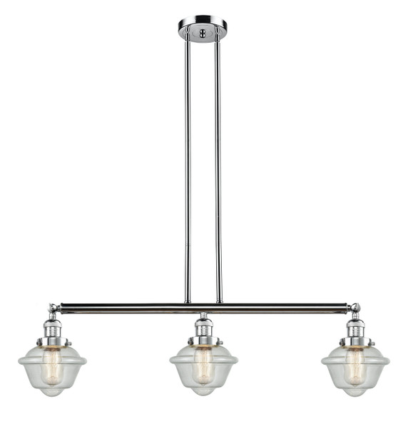 Linear/Island 3 Light Bar by Innovations ( 405 | 213-PC-G534-LED Franklin Restoration ) 