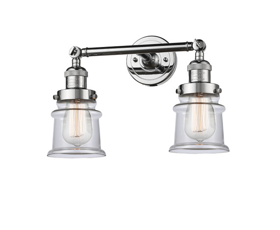 Bathroom Fixtures Two Lights by Innovations ( 405 | 208-PC-G182S-LED Franklin Restoration ) 