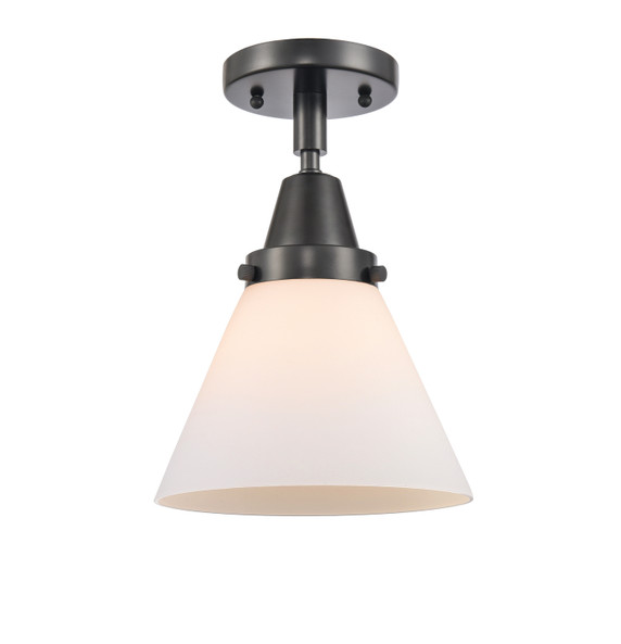 Semi-Flush Mts. Glass Down by Innovations ( 405 | 447-1C-BK-G41 Caden ) 