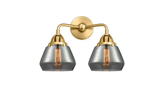 Bathroom Fixtures Two Lights by Innovations ( 405 | 288-2W-SG-G173 Nouveau 2 ) 