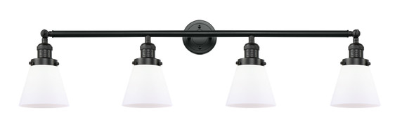 Bathroom Fixtures Four Lights by Innovations ( 405 | 215-BK-G61 Franklin Restoration ) 
