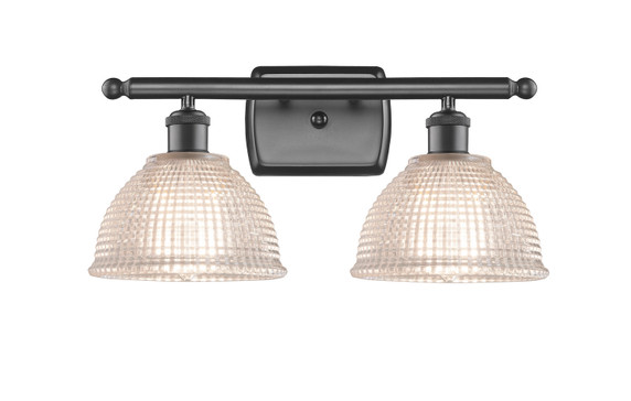 Bathroom Fixtures Two Lights by Innovations ( 405 | 516-2W-OB-G422-LED Ballston ) 