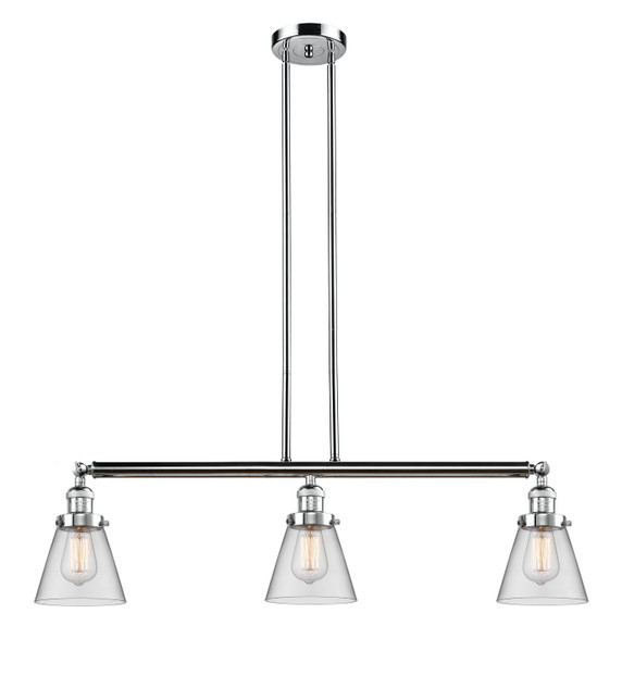 Linear/Island 3 Light Bar by Innovations ( 405 | 213-PC-G62-LED Franklin Restoration ) 