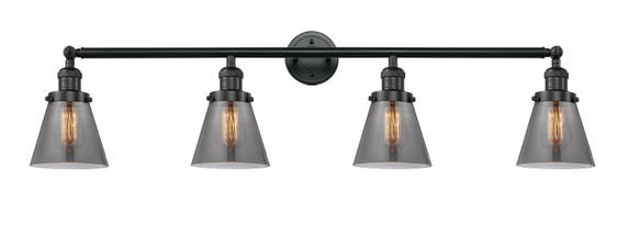 Bathroom Fixtures Four Lights by Innovations ( 405 | 215-BK-G63 Franklin Restoration ) 