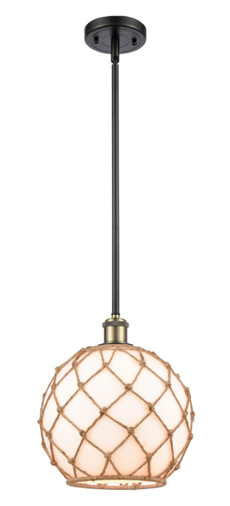 Mini Pendants Glass Down by Innovations ( 405 | 516-1S-BAB-G121-10RB Ballston ) 