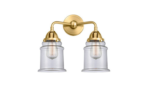 Bathroom Fixtures Two Lights by Innovations ( 405 | 288-2W-SG-G182 Nouveau 2 ) 