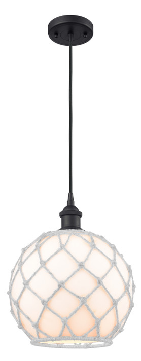 Pendants Glass Down by Innovations ( 405 | 516-1P-BK-G121-10RW Ballston ) 