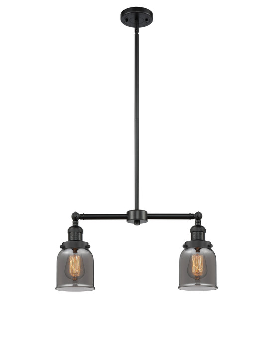 Mid. Chandeliers Glass Down by Innovations ( 405 | 209-BK-G53 Franklin Restoration ) 