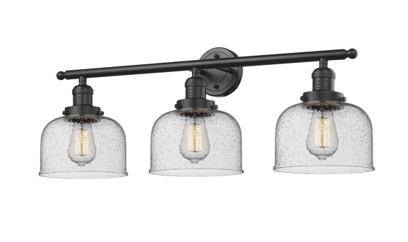 Bathroom Fixtures Three Lights by Innovations ( 405 | 205-OB-G74 Franklin Restoration ) 