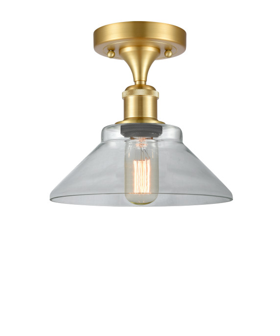 Semi-Flush Mts. Geometric/Linear by Innovations ( 405 | 516-1C-SG-G132 Ballston ) 