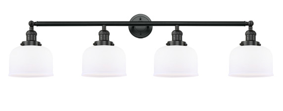 Bathroom Fixtures Four Lights by Innovations ( 405 | 215-BK-G71 Franklin Restoration ) 
