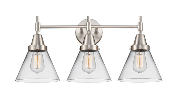 Bathroom Fixtures Three Lights by Innovations ( 405 | 447-3W-SN-G42 Caden ) 