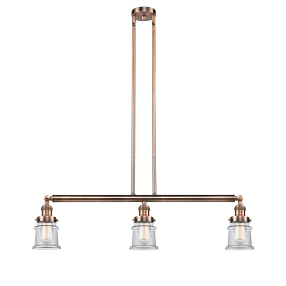 Linear/Island 3 Light Bar by Innovations ( 405 | 213-AC-G182S Franklin Restoration ) 