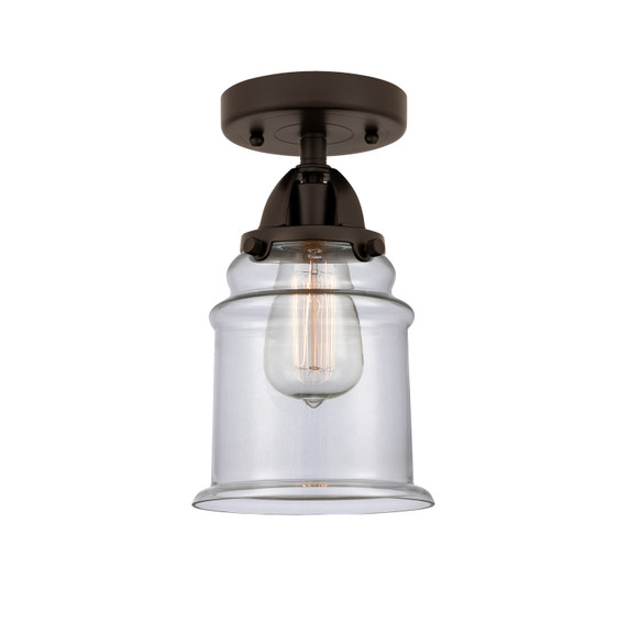 Semi-Flush Mts. Glass Down by Innovations ( 405 | 288-1C-OB-G182-LED Nouveau 2 ) 
