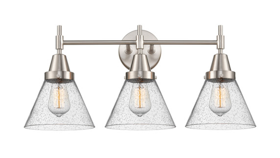 Bathroom Fixtures Three Lights by Innovations ( 405 | 447-3W-SN-G44 Caden ) 