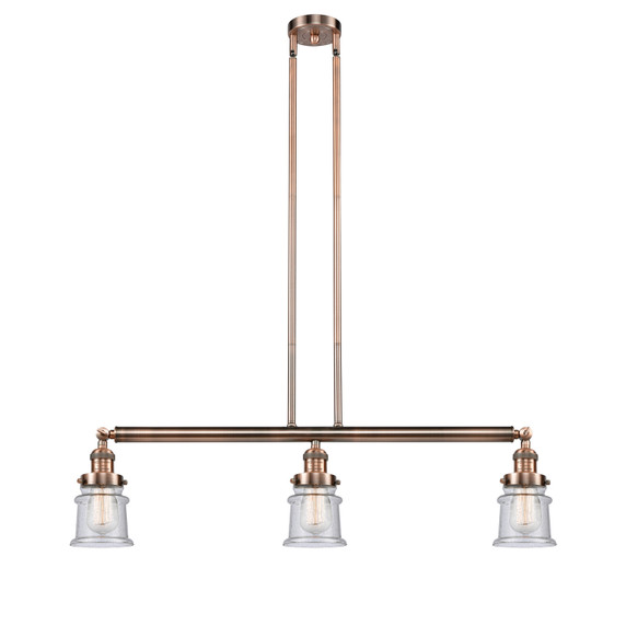 Linear/Island 3 Light Bar by Innovations ( 405 | 213-AC-G184S-LED Franklin Restoration ) 