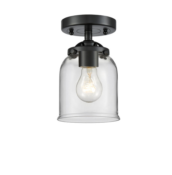 Semi-Flush Mts. Glass Down by Innovations ( 405 | 284-1C-OB-G52-LED Nouveau ) 