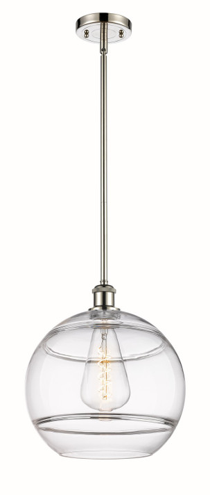 Mini Pendants Glass Down by Innovations ( 405 | 516-1S-PN-G556-12CL Ballston ) 