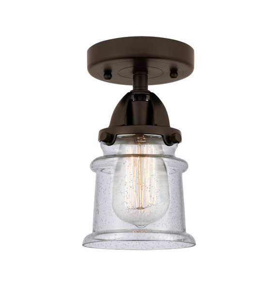 Semi-Flush Mts. Glass Down by Innovations ( 405 | 288-1C-OB-G184S-LED Nouveau 2 ) 