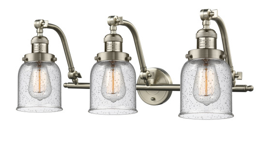 Bathroom Fixtures Three Lights by Innovations ( 405 | 515-3W-SN-G54 Franklin Restoration ) 