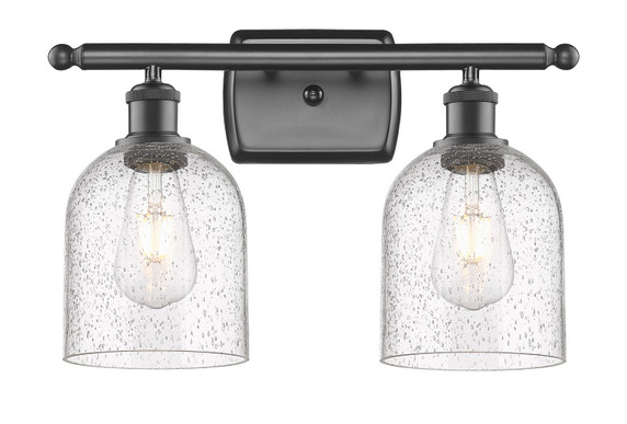 Bathroom Fixtures Two Lights by Innovations ( 405 | 516-2W-OB-G558-6SDY Ballston ) 