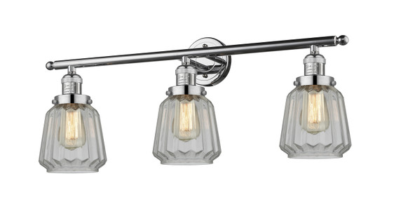 Bathroom Fixtures Three Lights by Innovations ( 405 | 205-PC-G142-LED Franklin Restoration ) 