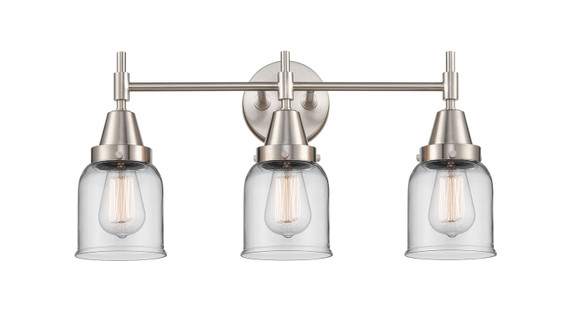 Bathroom Fixtures Three Lights by Innovations ( 405 | 447-3W-SN-G52-LED Caden ) 