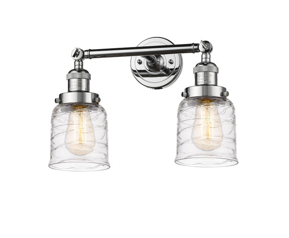 Bathroom Fixtures Two Lights by Innovations ( 405 | 208-PC-G513 Franklin Restoration ) 