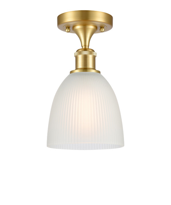 Semi-Flush Mts. Glass Down by Innovations ( 405 | 516-1C-SG-G381-LED Ballston ) 