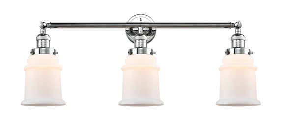 Bathroom Fixtures Three Lights by Innovations ( 405 | 205-PC-G181-LED Franklin Restoration ) 