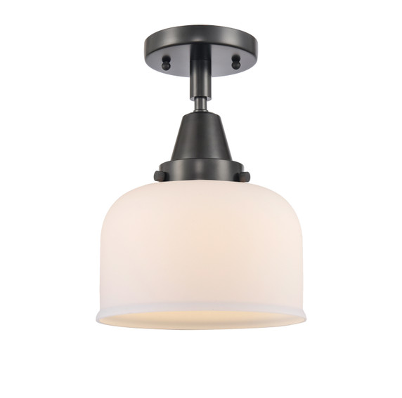 Semi-Flush Mts. Glass Down by Innovations ( 405 | 447-1C-BK-G71 Caden ) 