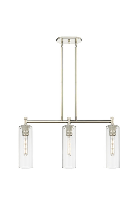 Linear/Island 3 Light Bar by Innovations ( 405 | 434-3I-PN-G434-12CL Downtown Urban ) 