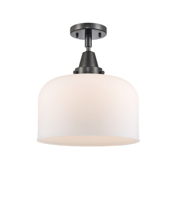 Semi-Flush Mts. Glass Down by Innovations ( 405 | 447-1C-BK-G71-L Caden ) 