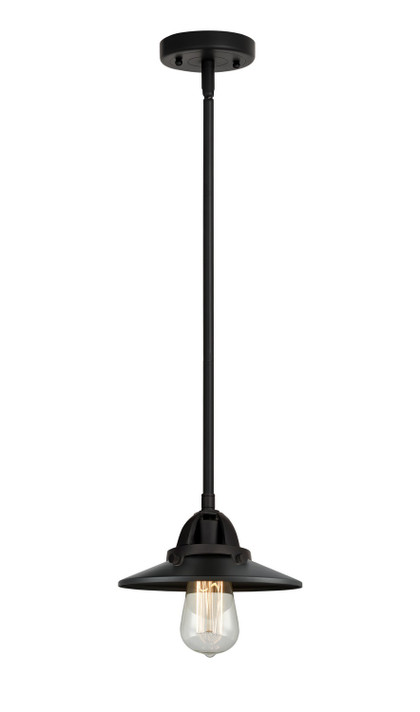Mini Pendants Exposed Lamps by Innovations ( 405 | 288-1S-BK-M6-BK Nouveau 2 ) 