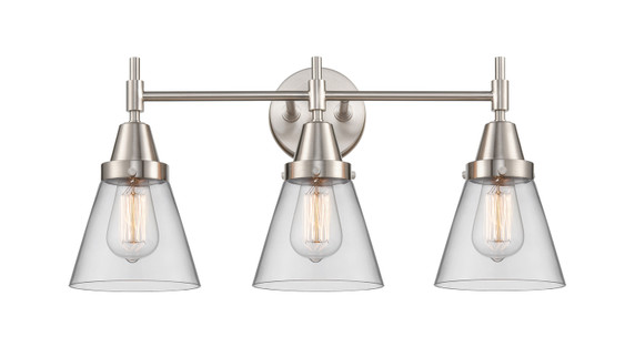 Bathroom Fixtures Three Lights by Innovations ( 405 | 447-3W-SN-G62 Caden ) 