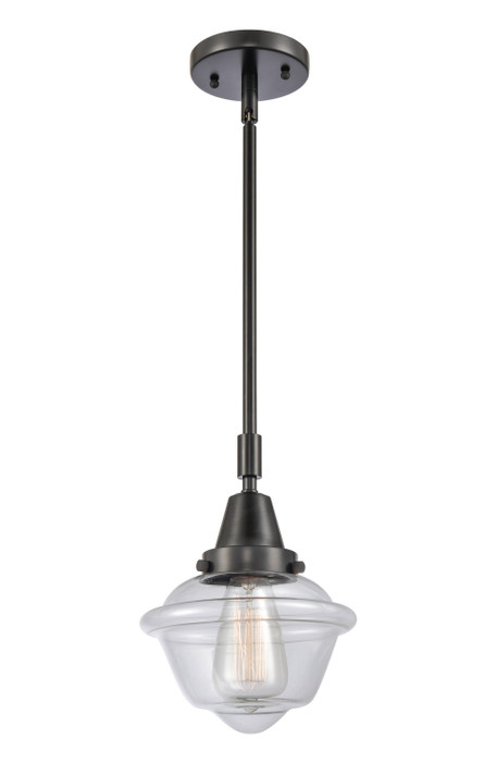 Mini Pendants Glass Down by Innovations ( 405 | 447-1S-BK-G532-LED Caden ) 
