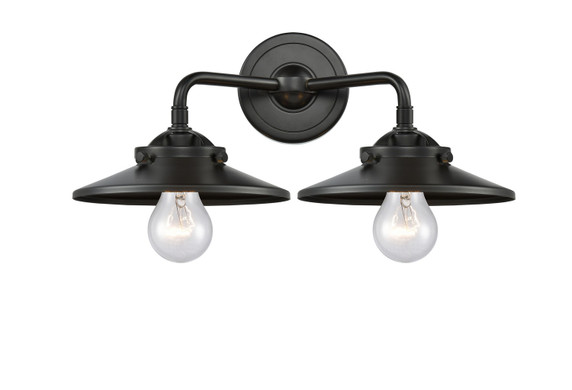 Bathroom Fixtures Two Lights by Innovations ( 405 | 284-2W-OB-M5-OB-LED Nouveau ) 
